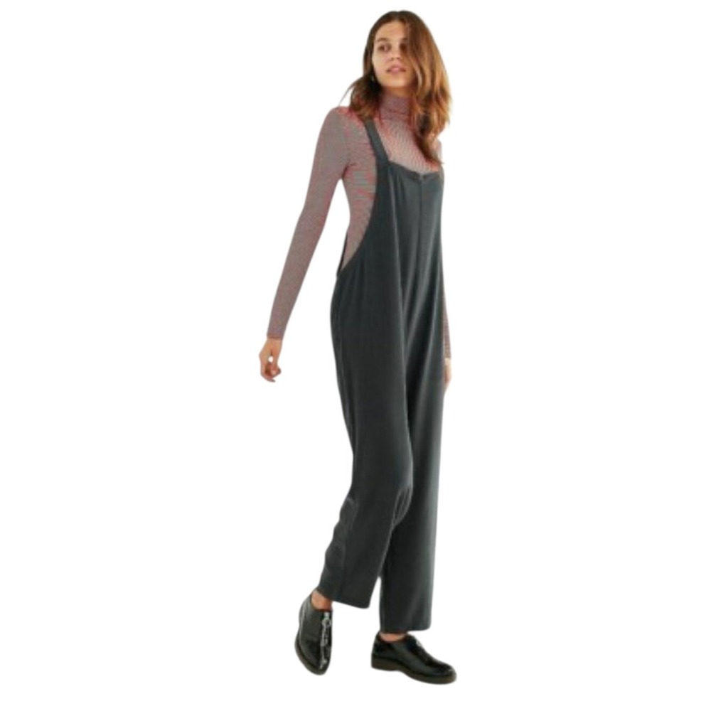 Urban Outfitters Size Small Tania Slouchy Overalls Jumpsuit Lightweight Gray